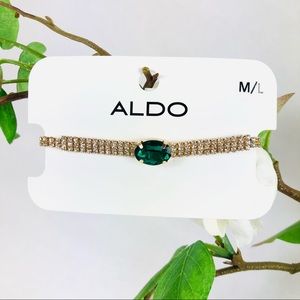Aldo Women’s Cute Emerald Charm Bracelets